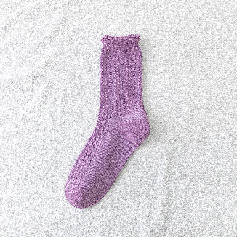 Maternity Pure Cotton Socks – Mid-Calf, Over-the-Knee, Loose Fit for Pregnancy & Postpartum (Spring, Autumn, Winter)