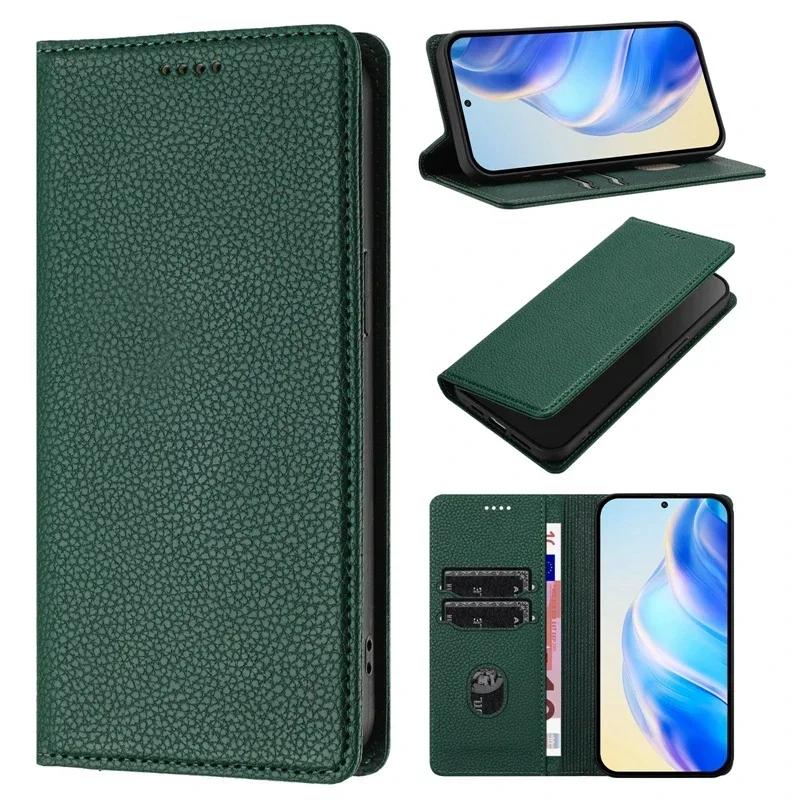Pouzdro se slotem na peněženku pro Xiaomi Redmi Note 14 4G Kryt pro Xiaomi Redmi Note 14 4G pro Redmi Note14 Pro 14Pro 4G Magnetické pouzdro Funda