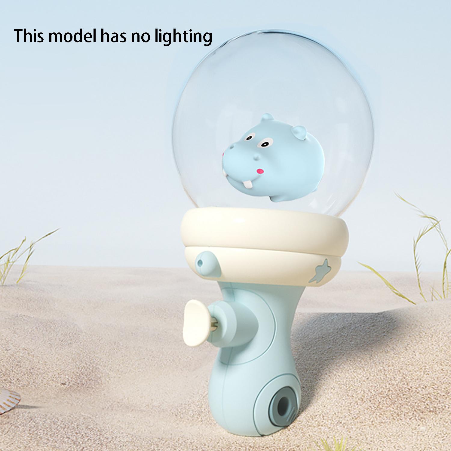 

Playing with water spray gun, children s glowing water gun in summer, press water gun, indoor and outdoor interaction
