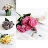 Exquisite 30cm Rose Silk Peony Artificial Flowers Ideal For Elegant Wedding Decor