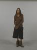 Asula V-Neck Golgi Knit (Brown)