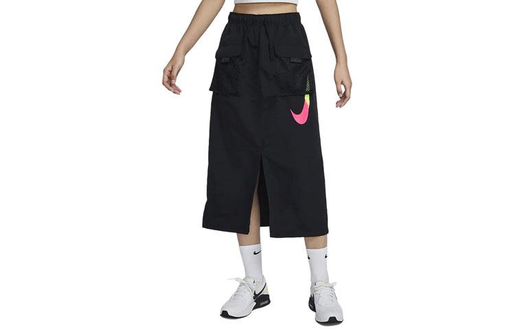Nike Casual Long Skirt Women s Black HJ1513-010 XL