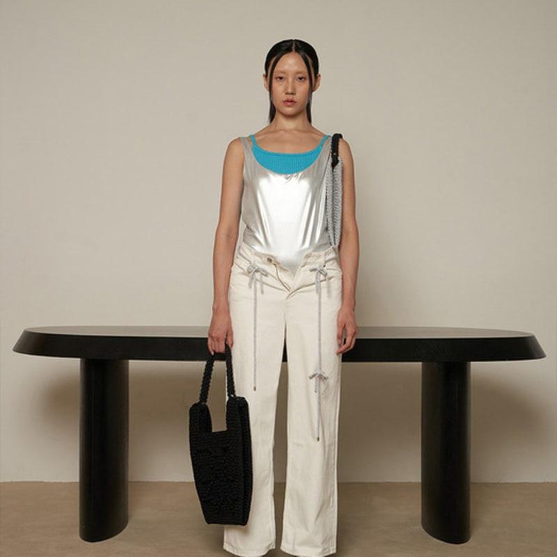 HYFLOW Bandkette Schal (Silber-)