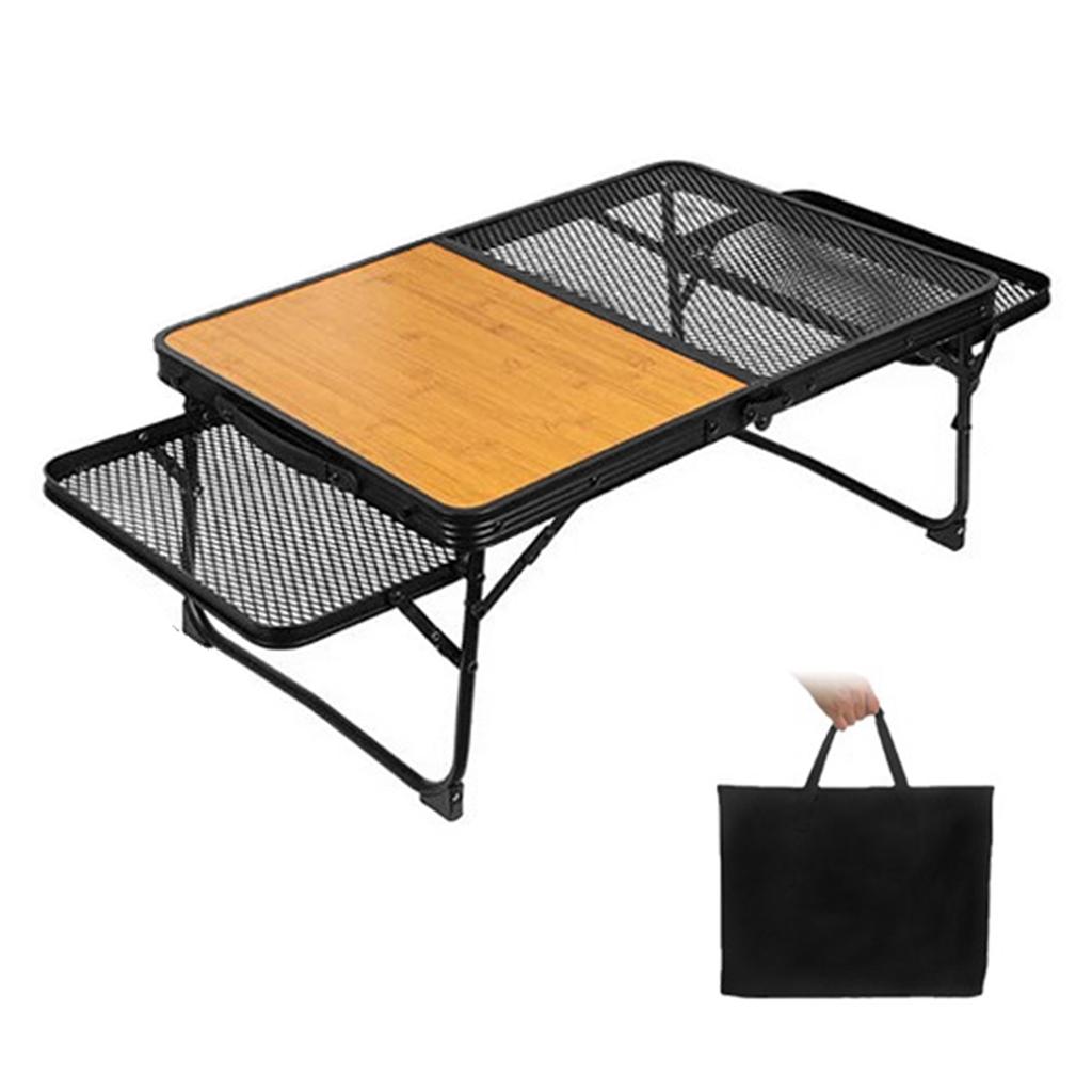 Lixada Folding Camping Table Outdoor Picnic Cooking Station Food Prep Table
