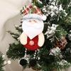 Santa Claus Snowman Tree Pendant Cloth Christmas Decoration Creative Merry Christmas Ornament  Home