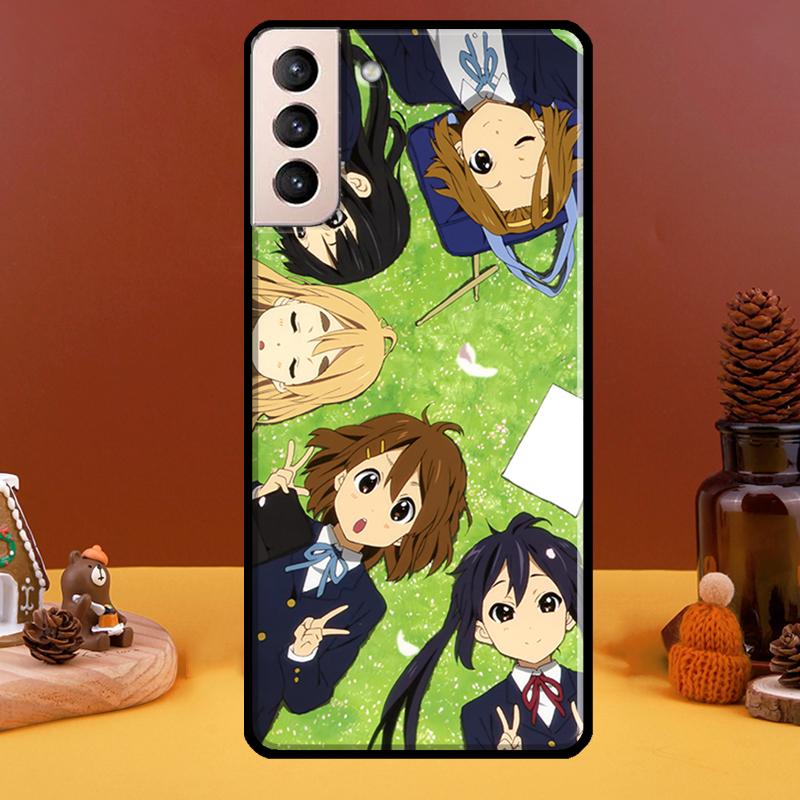 K on! Husa Hirasawa Yui pentru Samsung Galaxy S21 Ultra S20 FE S8 S9 S10 Note 10 Plus Note 20 S22 Ultra
