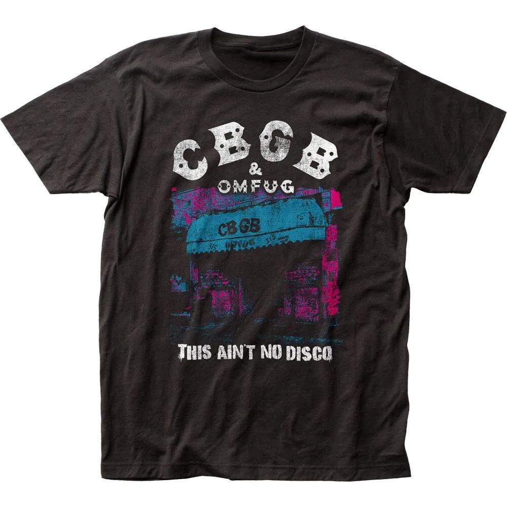 Unisex Short Sleeve Crew Neck Cotton T Shirt Cbgb This Aint No Disco XXXXL