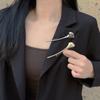 Vintage Metal Ginkgo Leaves Brooch Badges for Women Exquisite Fashion Suit Corsage Pins Accessories Party Unisex Charm Jewelry