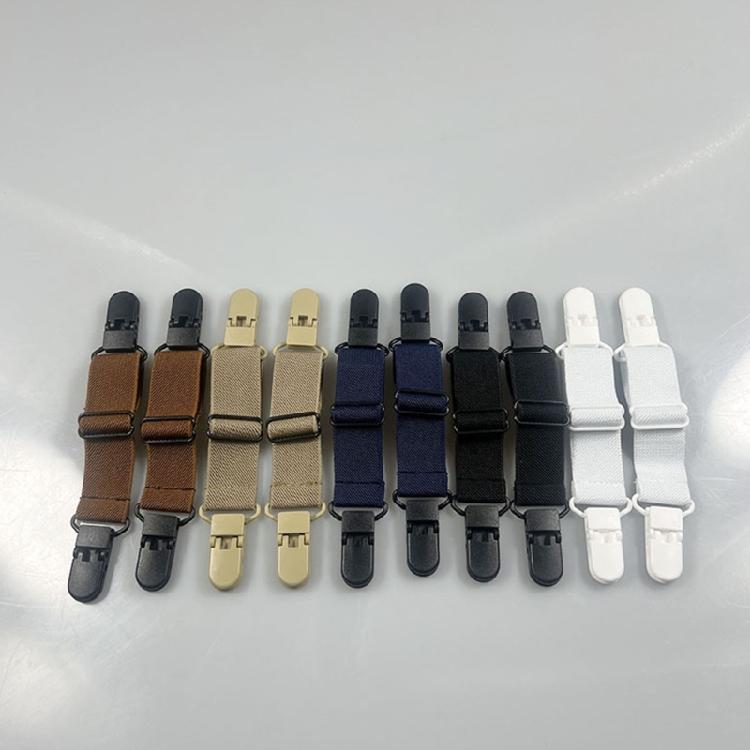Cinghie Elastiche Flessibili Multiuso con Clip di Fissaggio Fascia Per Prevenire Ciabatte Sgualcite Durante Attività Indoor Outdoor 4pz