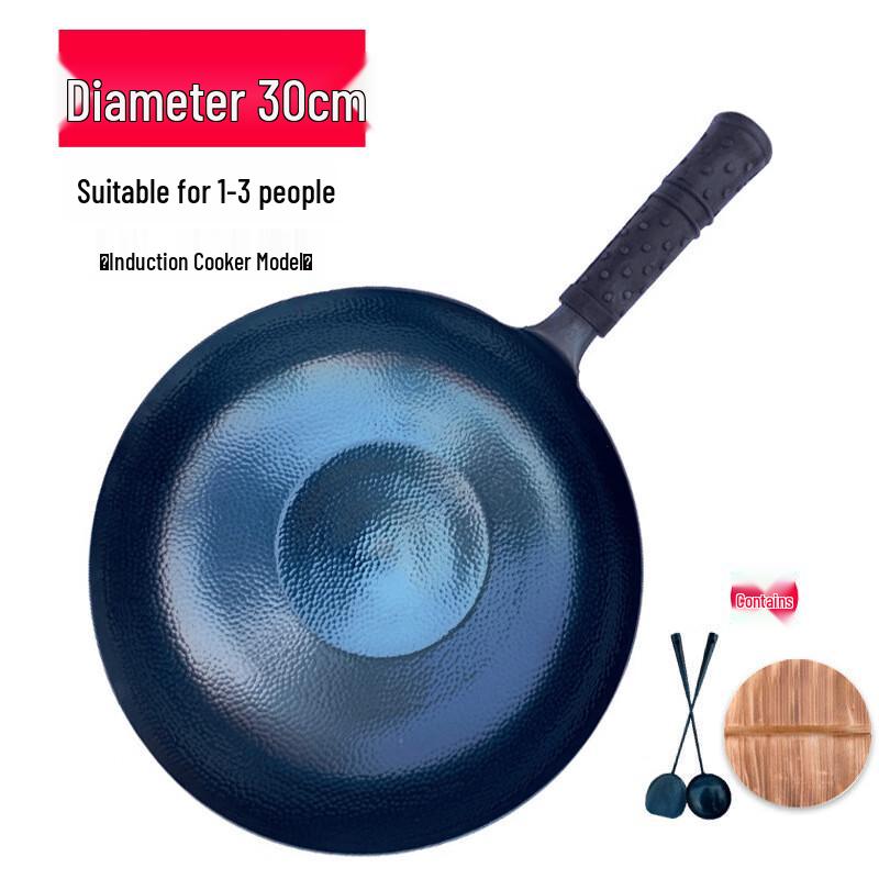 Zhangqiu Handmade Wrought Iron Non-Stick Wok
