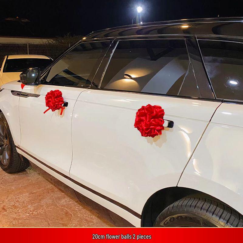 

Wedding Car Decoration: Red Hydrangea Flower Ball No specifications