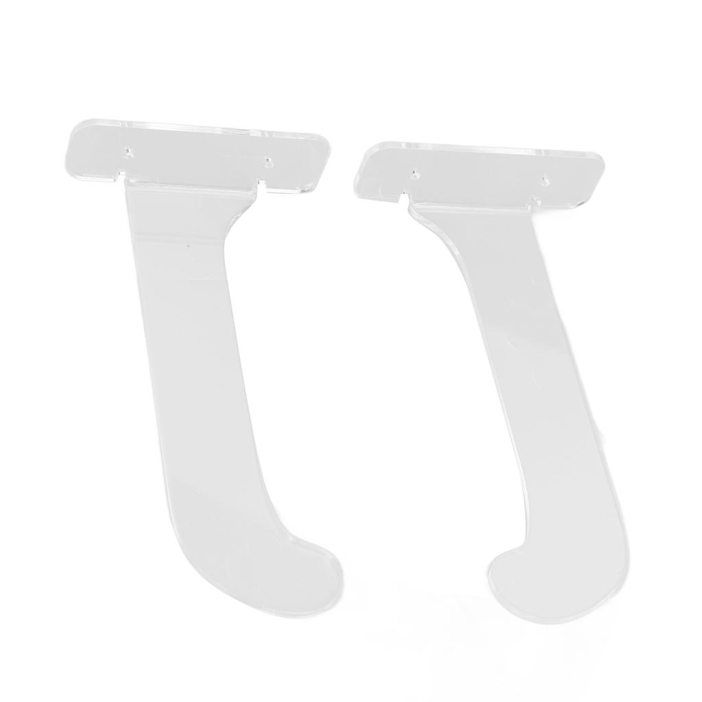 1Pair   Mat Wall Mount Holder Acrylic   Mat Wall Hanger Storage Rack Household Exercise   Mat Bracket