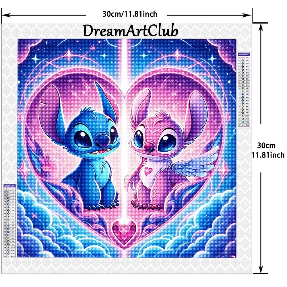 Diamond Painting Lilo & Stitch Diamond Embroidery Rhinestone of Picture Mosaic Art Cross Stitch Kits Home Decor