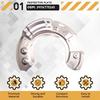 Left Brake Dust Shield for BMW 567 Series F10/F11/F07/F06/F12 - Part 34116775265