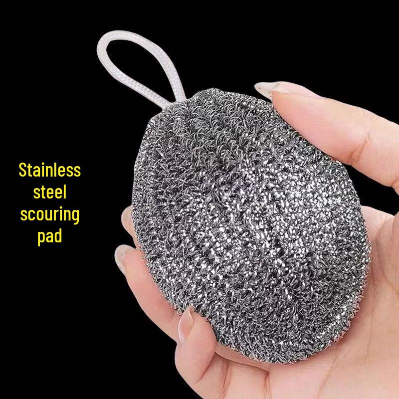 Heavy-Duty Stainless Steel Scourer Balls