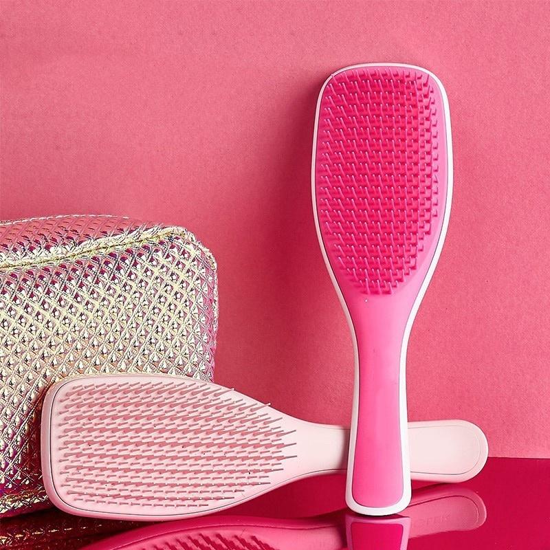 Hair Brush Straightener Hair Comb Hair Styling Anti-static Massage Combs for Salon Styling Women Girls Hair