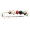 Alloy Brooch Pin Wear-Resistant Anti-Rust Elegant Imitation Stone Design Lapel Pin Sweaters Dresses Hats Bags Badge Clothes Accessories
