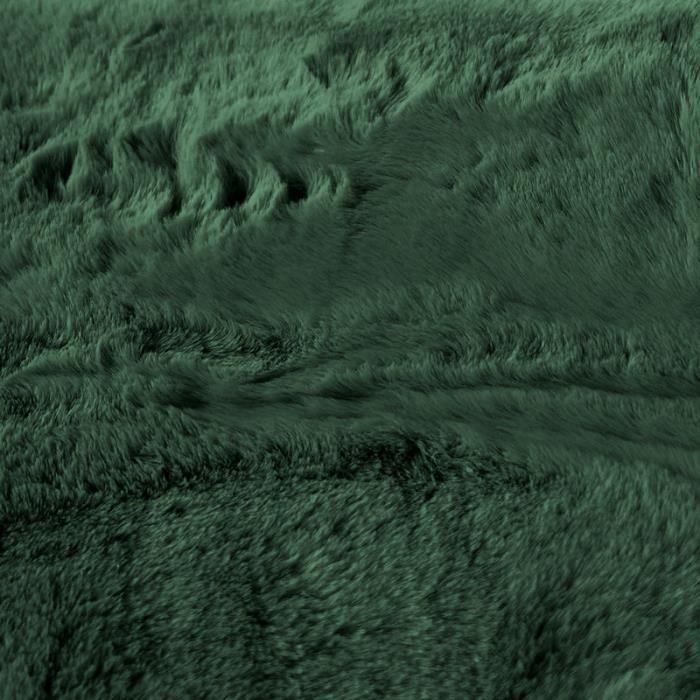 Rug - THE DECO FACTORY - SIBERIA - 160 X 220 Cm - Dark Green - Extra-soft Imitation Fur