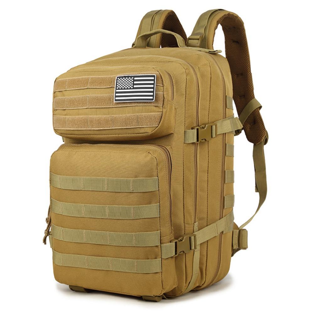 Large Capacity Backpack Mountaineering Sports Backpack Camouflage Backpack Camping Hiking Outdoor Mountaineering Bag