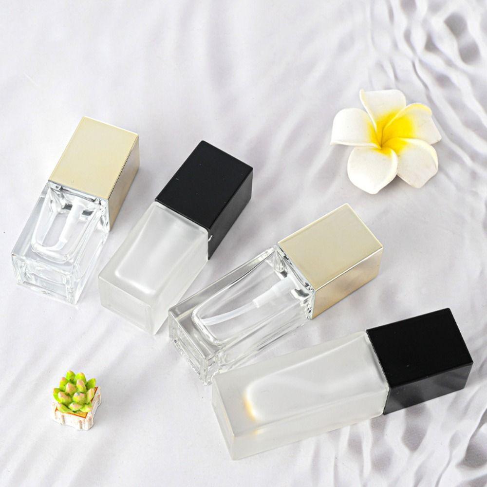 Vial Liquid Foundation Bottle Cosmetic Container Lotion Pump Bottle Empty Refillable Bottle