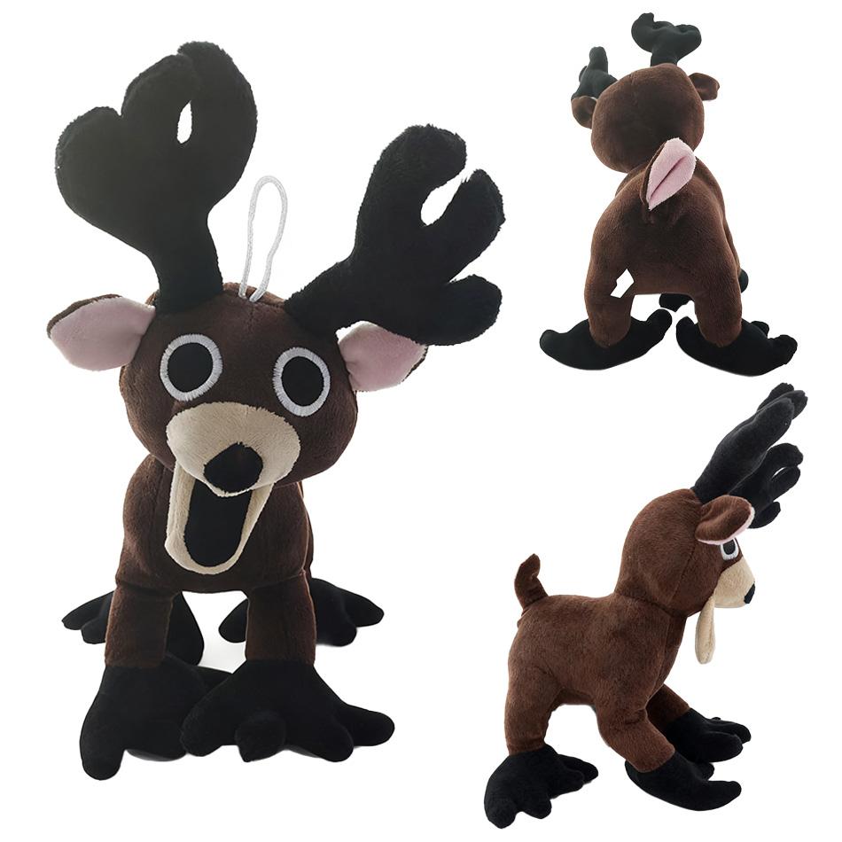 Hot 30-34cm 99 Nights Cartoons In The Forest Deer Plush Toys Cotton Anime Animal Plush Doll For kids Christmas gift