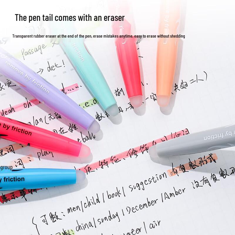 Pilot FriXion Light Radierbarer Fluoreszenz-Textmarker Set