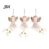 Handmade Fabric Doll Pendants Christmas Angel Hanging Ornaments, Cute Plush Pendant, Xmas Tree Decorative Small Festive Window Decorations Ornaments
