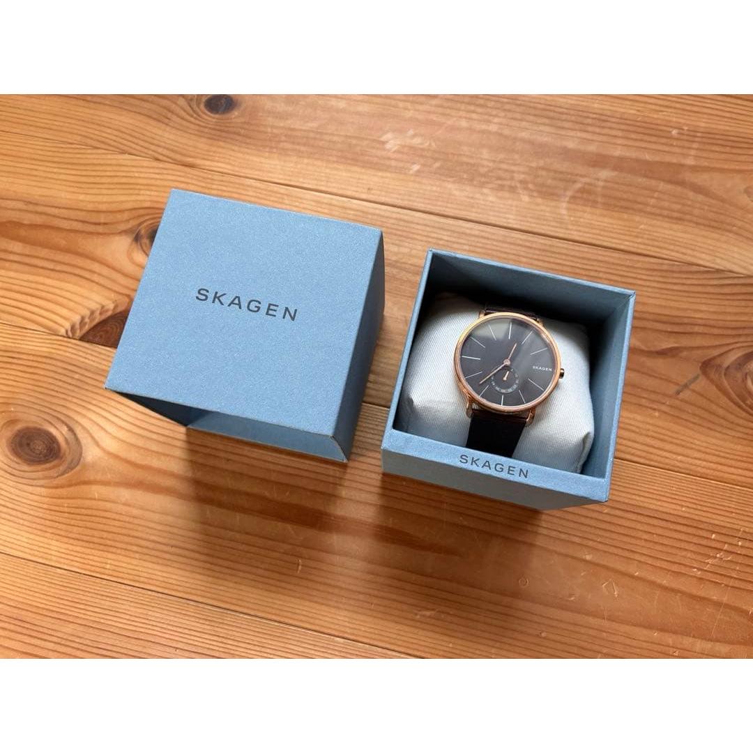 Used Try-on only Stored item SKAGEN Watch Genuine item
