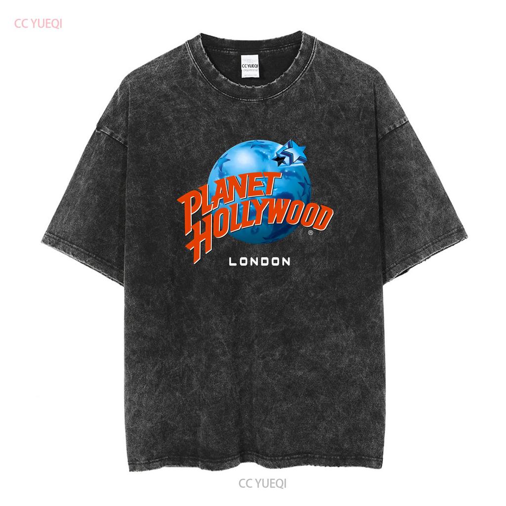 Vintage Planet Downtown London T Shirt Adult XXL vintage Washed Breathable Top For Everyday Wear graphic Unisex Soft Slightly