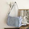New Harajuku Casual Simple Nylon Shoulder Bag Large Capacity Daily Y2K Commuter Handbag Girl Cute Sweet Ulzzang Ita Bag