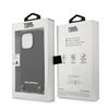 Karl Lagerfeld KLHCP13XPMK iPhone 13 Pro Max 6.7" Hardcase Black/black Leather Textured and Chain