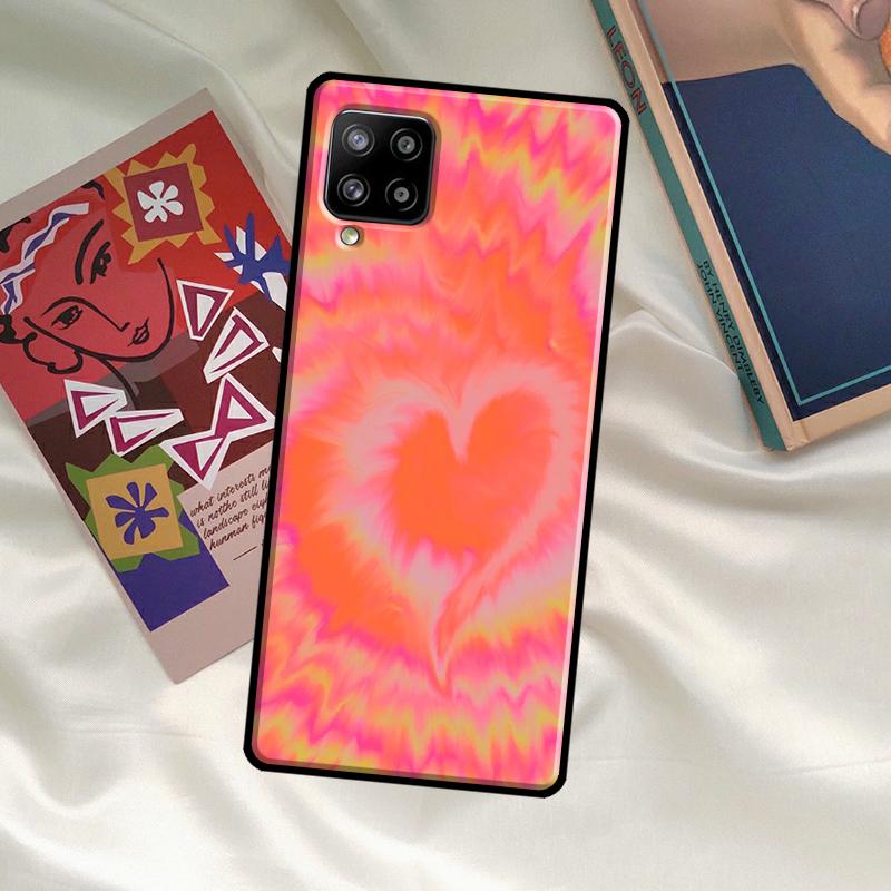 

Heart Tie Dye Case For Samsung Galaxy A33 A13 A36 A56 A23 A52 A32 A12 A54 A34 A14 A16 A26 A53 A15 A35 A55 Samsung A54 5G