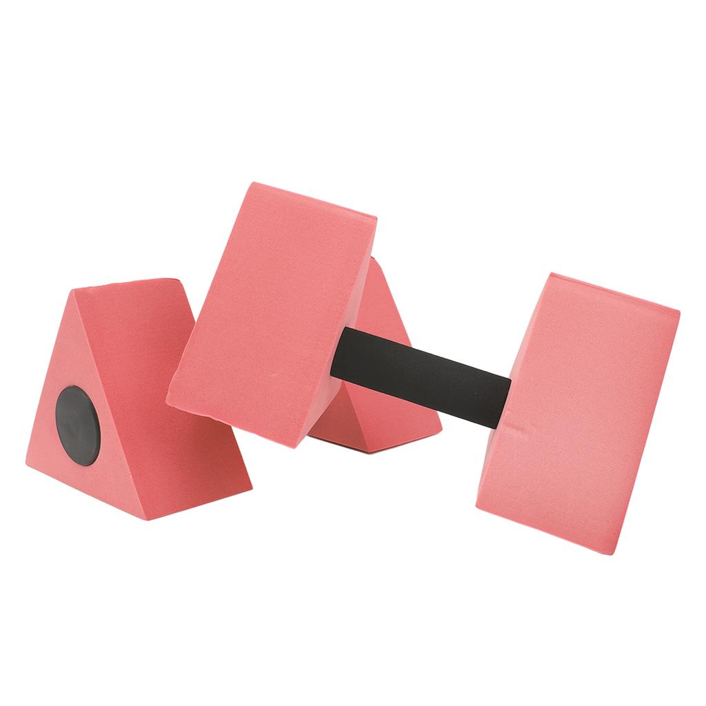 1 Pereche Ganteră Plutitoare Triunghiulară Ajutoare Didactice pentru Înot Copii Înot Bej