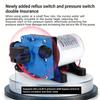 RV Water Pump - 12V/24V Self-priming Booster Pump - Horizontal Marine DC Miniature Electric High-pressure Diaphragm Pump