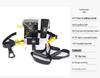 Multifunctional TRX Suspension Fitness Set with Resistance Bands and Ropes