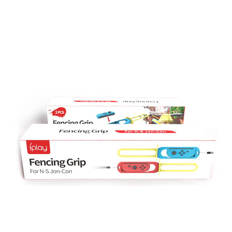 2Pcs Game Grips Handle Control Comfortable Grip with Wristband Enhance Gaming Experience Adjustable Hand Strap Game Lightsaber for Switch Joy-con