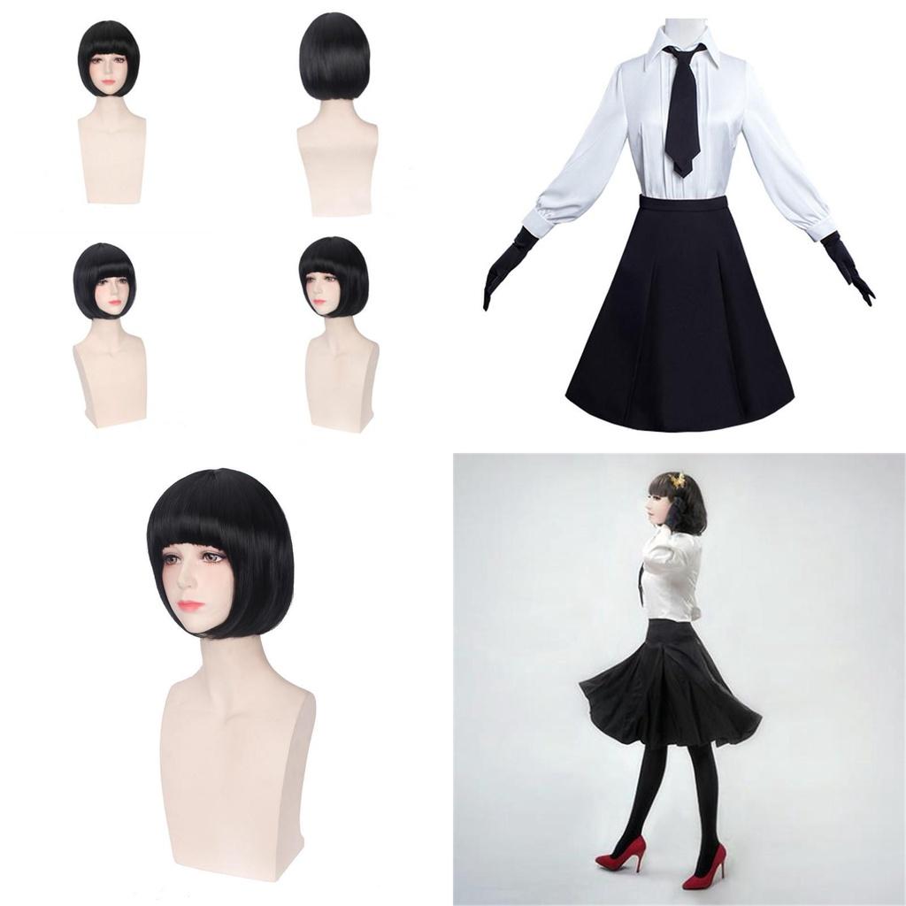 Authentic Bungo Stray Dogs Akiko Yosano Cosplay Uniform Complete Outfit Featuring Perfect Stitches And Stylish Design