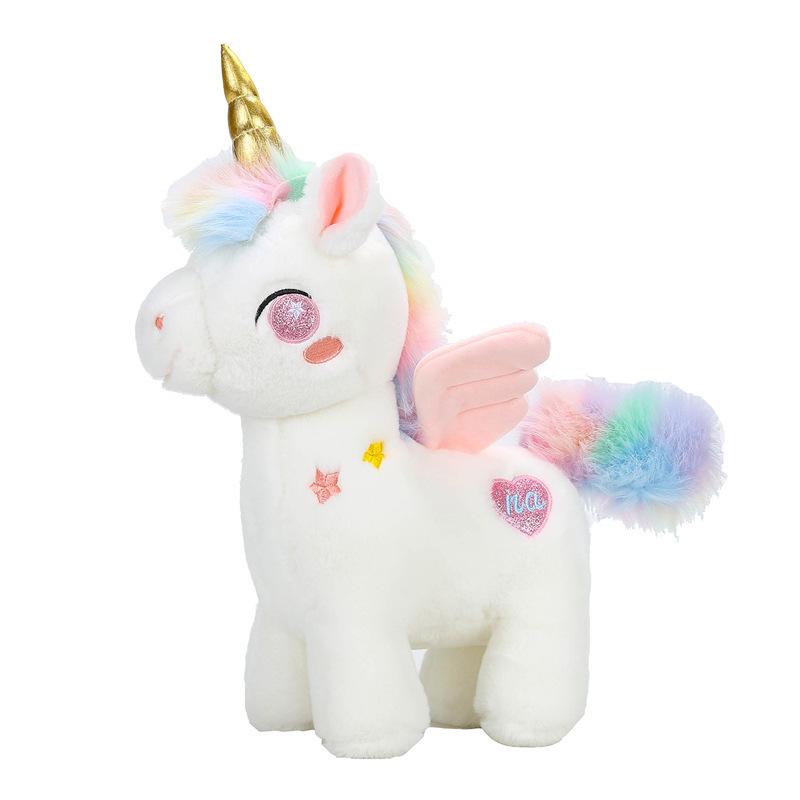 Adorable Heart Angel Unicorn Pegasus Plush Doll Gift
