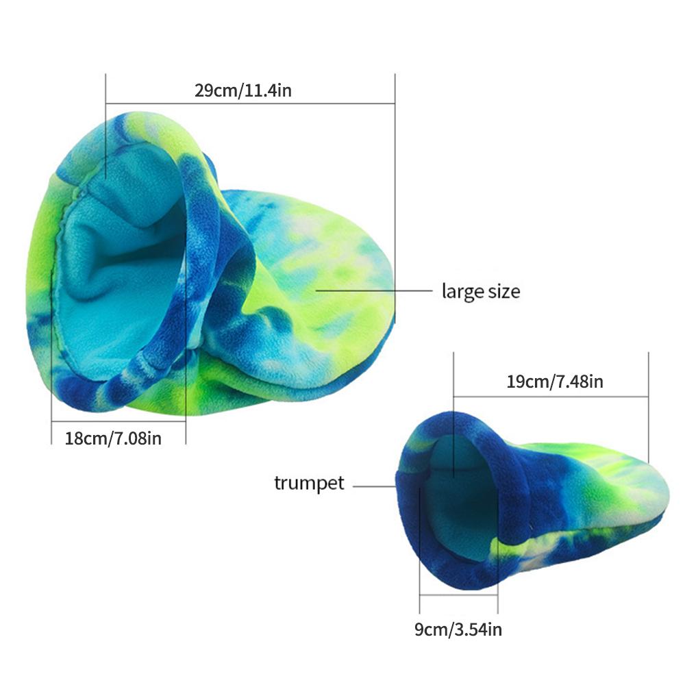 Autumn And Winter Hamster Sleeping Bag Thickened Warm Golden Bear Totoro Guinea Pig Cotton Nest Little Rabbit Tree Hole Nest