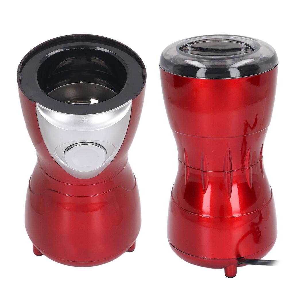 Elektrický mlýnek na kávu 304 Nerezová ocel 300W Elektrický jednodotykový knoflík Mlýnek na koření pro
