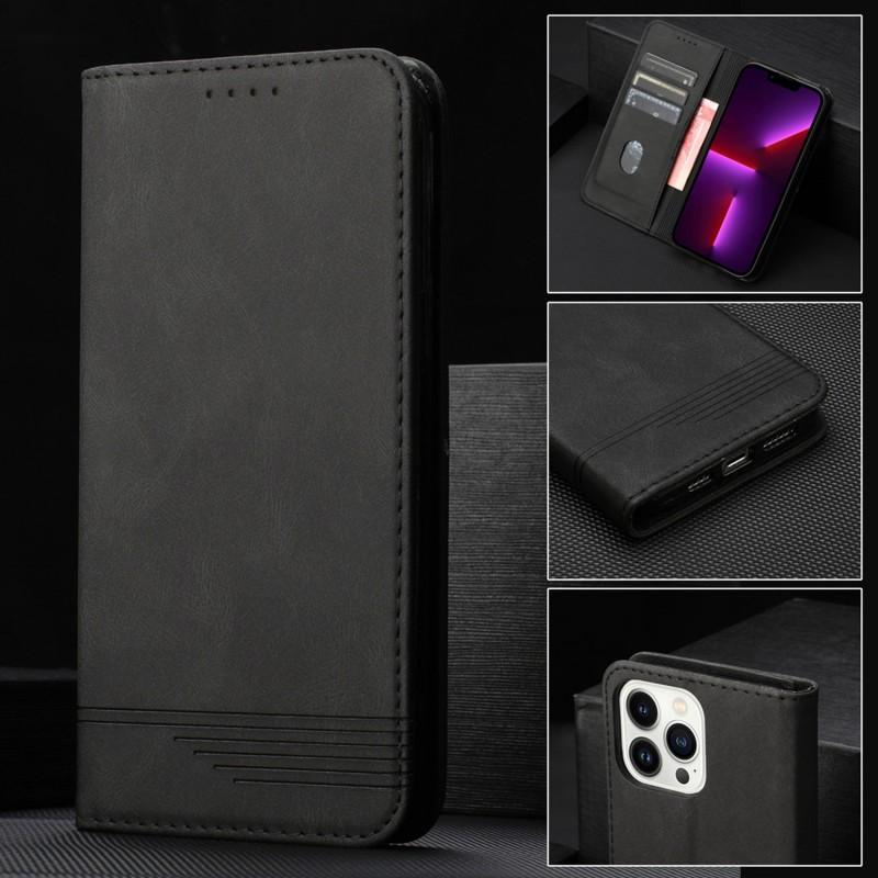 

Suitable Iphone13 Clamshell Mobile Phone Holster 14 Case IPhone15promax Card Protective Cover iPhone 6 PLUS чорний