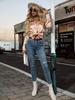 European and American Women's Ruffle Collar Shirt - Spring & Autumn Fashion Style