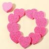 Compressed Facial Cleansing Sponges Heart Shape Natural Face Wash Sponges Pads Soft Absorbent Cleansing Tools Portable Facial