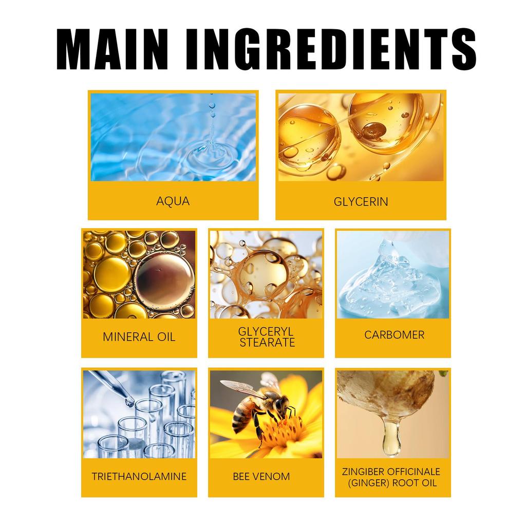 Bee Venom Care Cream Gentle and lightweight care for firming muscle contours Moisturizing cream for hydration and nourishment 30g