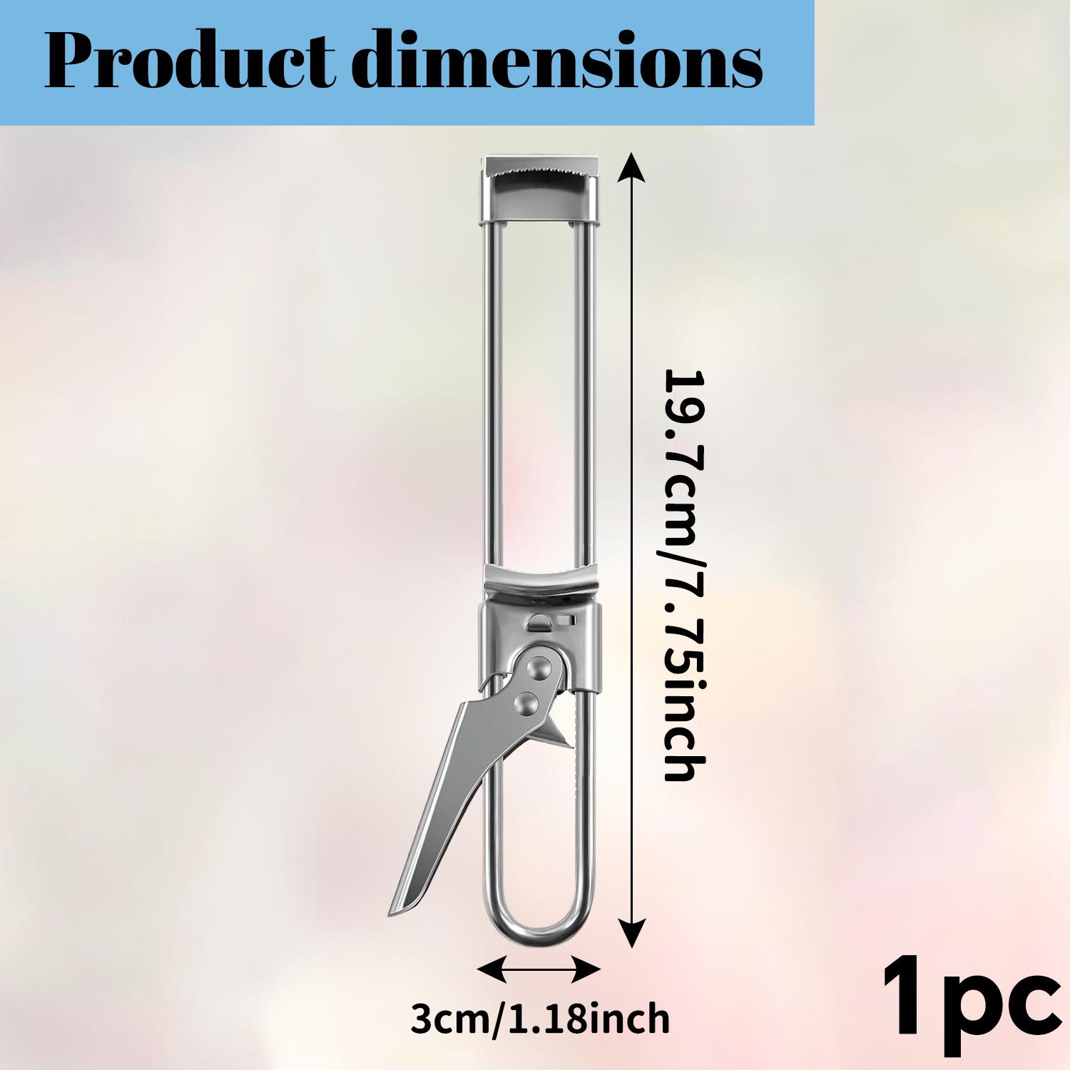 

New Non-slip Stainless Steel Can Opener Adjustable Bottle Opener Adjustable Multifunctional Stainless Steel Can Opener