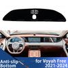 For Voyah Free 2024 Car Dashboard Cover Protective Pad Dash Board Sunshade Carpet Anti-UV Dashmat