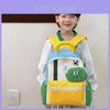 Adorable Cartoon Animal Lightweight Backpack For Kids With Fun Color Combinations