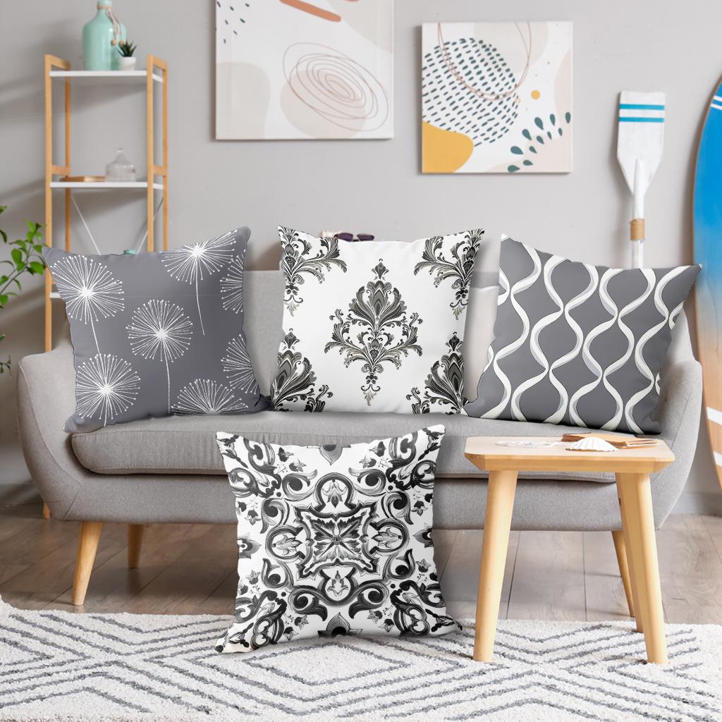 Nordic Geometric Series Multi-color Pillowcase Home Sofa Cushion Pillowcase