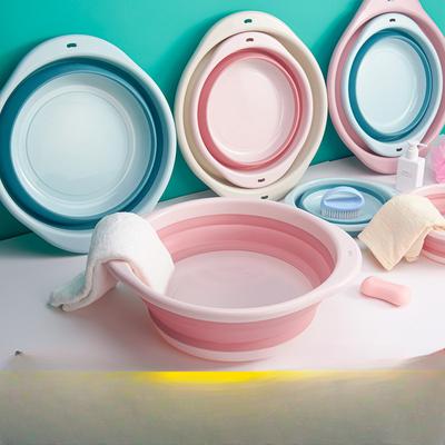 Foldable Washbasin for Outdoor Travel Portable Plastic Foldable Washbasin Foldable Plastic Washbasin for Laundry and Washing Dishes