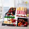 Galatasaray 388 Customize Text Blanket Throw Customizable Blanket Comfortable for Bed Livingroom Sofa Home Decor All-Season Use